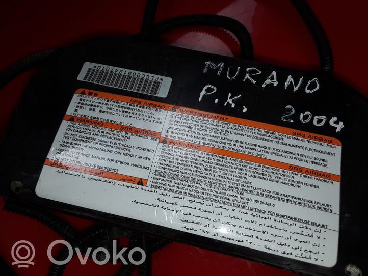 Nissan Murano Z50 Airbag sedile NOCODE