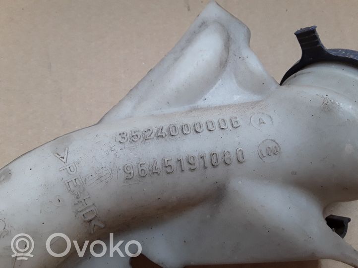 Citroen Berlingo Rurka wlewu płynu do spryskiwaczy szyb 9645191080