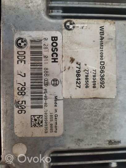 BMW 7 E65 E66 Kit calculateur ECU et verrouillage 7798506