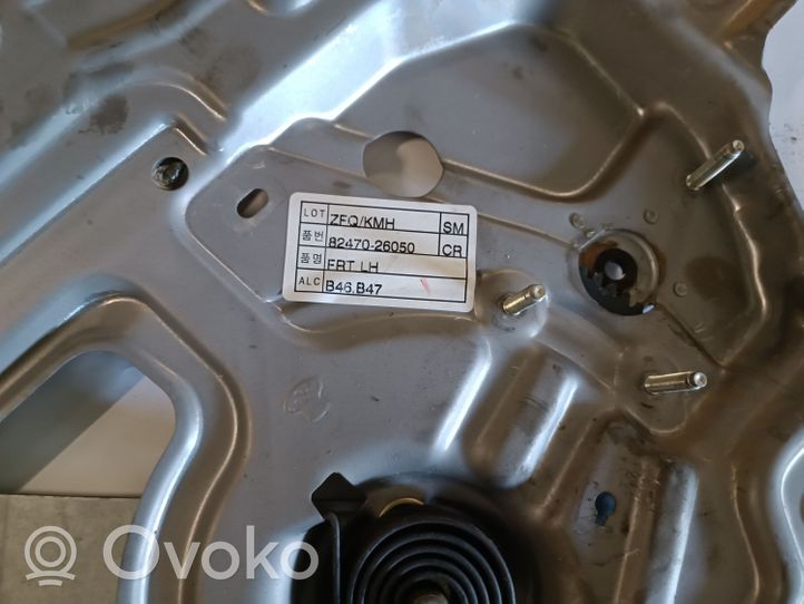 Hyundai Santa Fe Mechanizm podnoszenia szyby przedniej bez silnika 8247026050