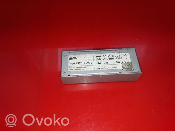 BMW X5 E53 Prise interface port USB auxiliaire, adaptateur iPod 65110392130
