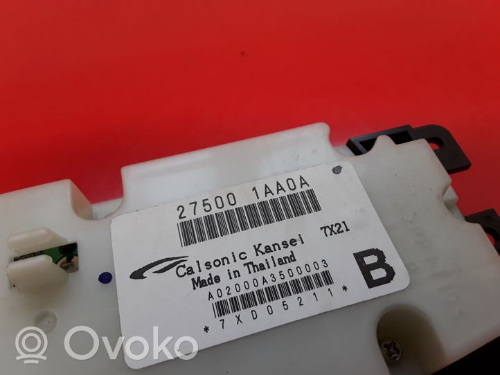 Nissan Murano Z51 Climate control unit 275001AA0A
