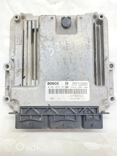 Dacia Dokker Calculateur moteur ECU 0281019147