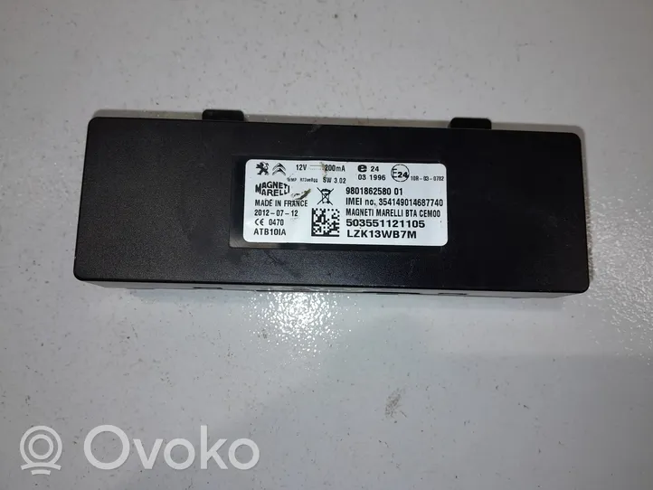 Citroen C5 GPS-navigaation ohjainlaite/moduuli 980186258001