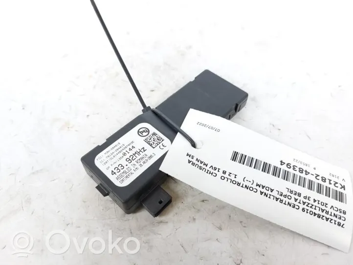 Opel Adam Calculateur moteur ECU 7812A284019