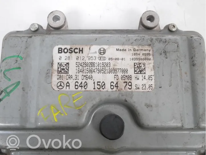 Mercedes-Benz B W245 Calculateur moteur ECU A1691506479