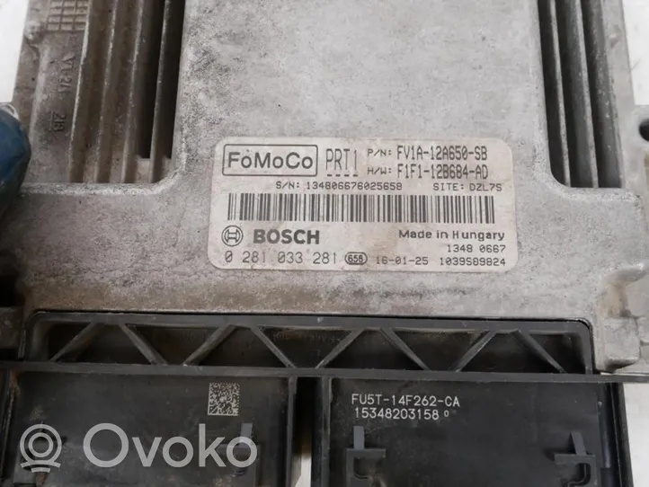 Ford B-MAX Sterownik / Moduł ECU 0281033281