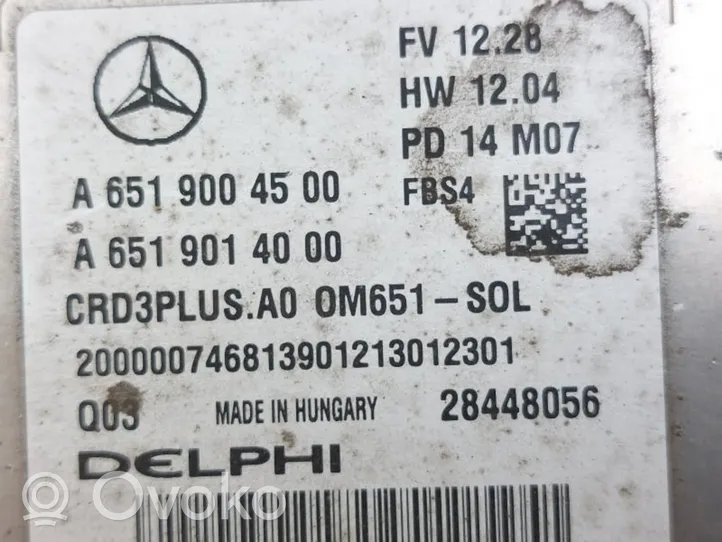 Mercedes-Benz C AMG W205 Sterownik / Moduł ECU A6519004500