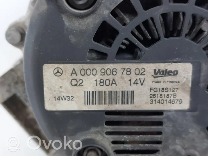 Mercedes-Benz C AMG W205 Alternator A0009062822