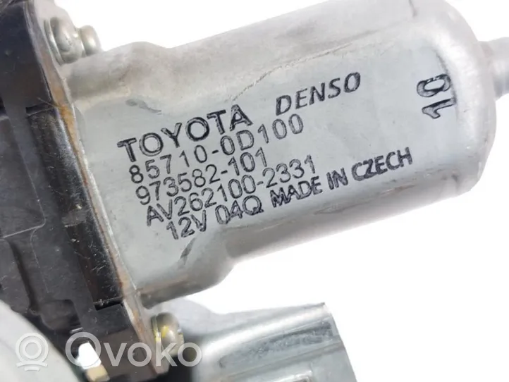 Toyota Yaris Podnośnik szyby drzwi z silniczkiem 698100D300