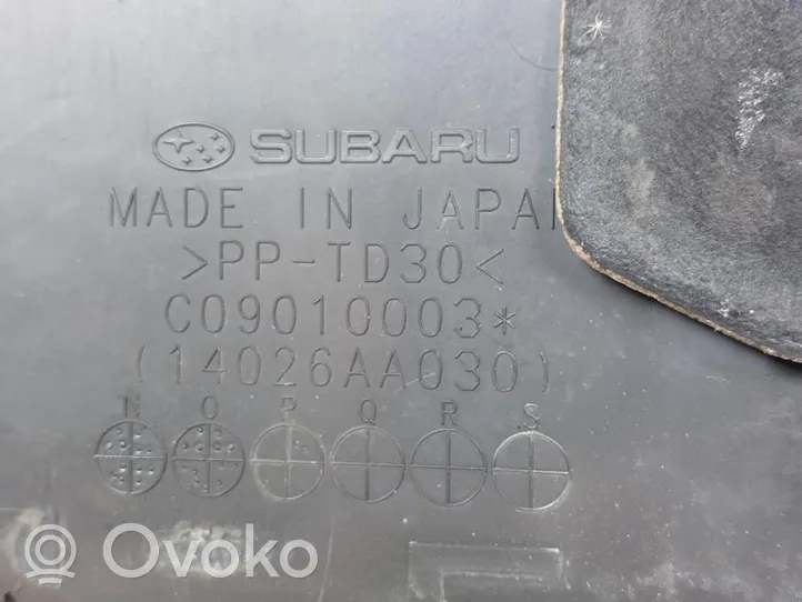 Subaru Outback Couvercle cache moteur 14026AA030