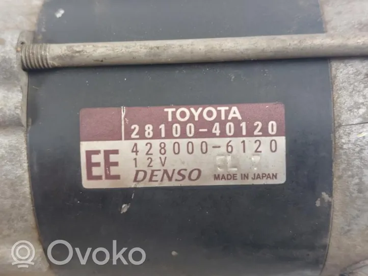 Toyota iQ Démarreur 2810040120