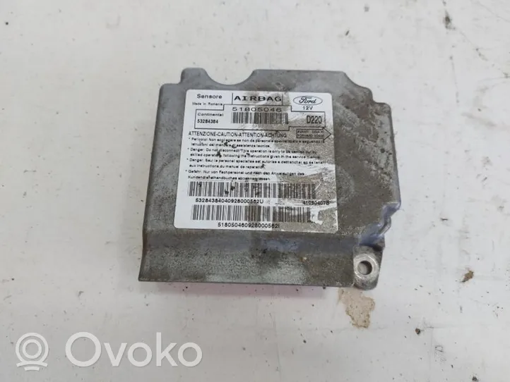 Ford Ka Zestaw poduszek powietrznych z panelem 51805046