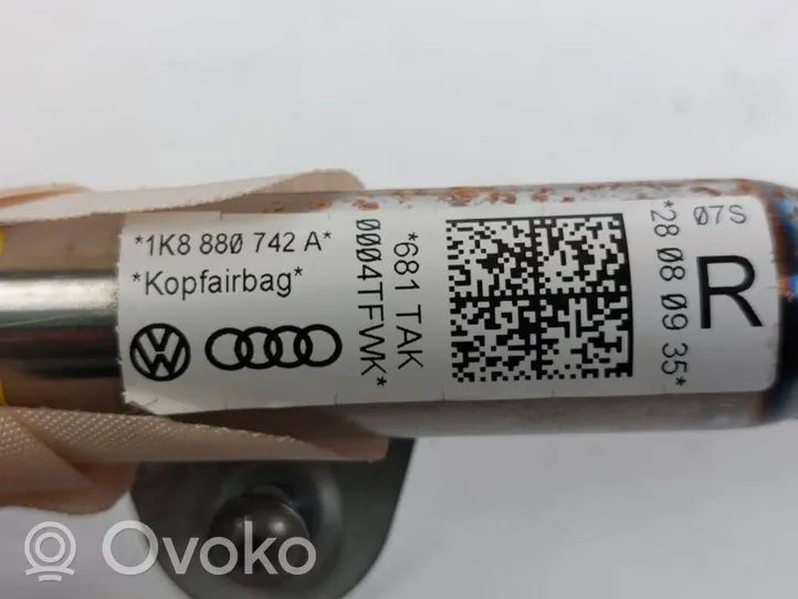 Volkswagen Scirocco Poduszka powietrzna Airbag boczna 1K8880742B