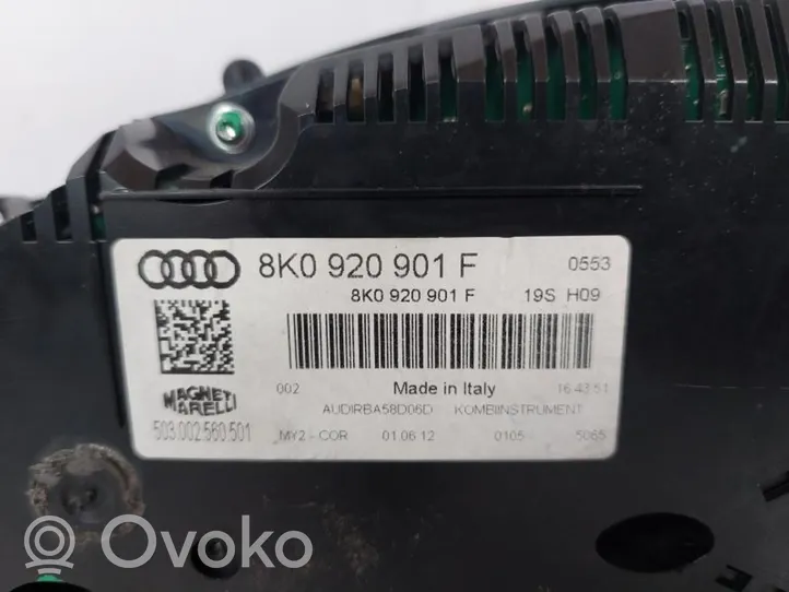 Audi A4 S4 B8 8K Tachimetro (quadro strumenti) 8K0920901F