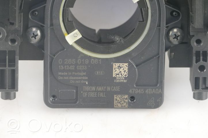 Nissan X-Trail T32 Airbag slip ring squib (SRS ring) 0265019061