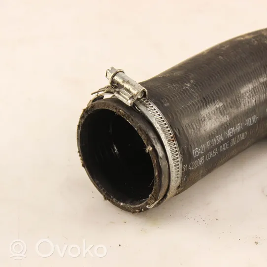 Volvo XC90 Tube d'admission de tuyau de refroidisseur intermédiaire 31422095