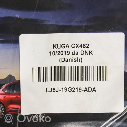 Ford Kuga III Vartotojo instrukcija LJ6J19G219ADA