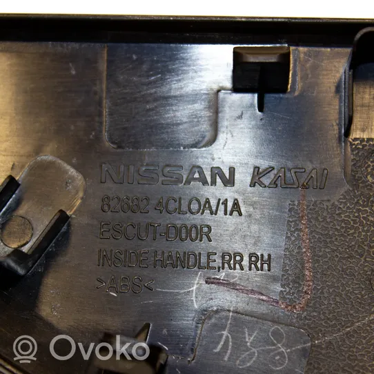 Nissan X-Trail T32 Ramka przycisku otwierania szyby drzwi tylnych 826824CL0A