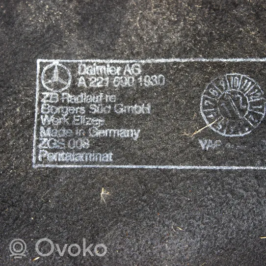 Mercedes-Benz S W221 Takapyörän sisälokasuojat A2216901930