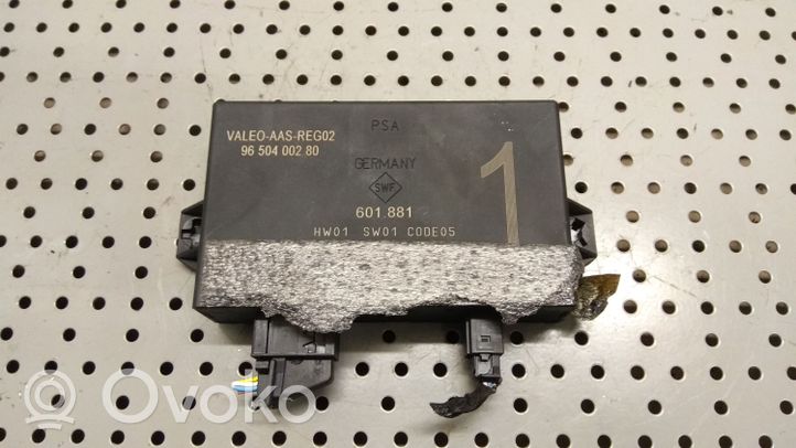 Citroen C8 Unité de commande, module PDC aide au stationnement 9650400280