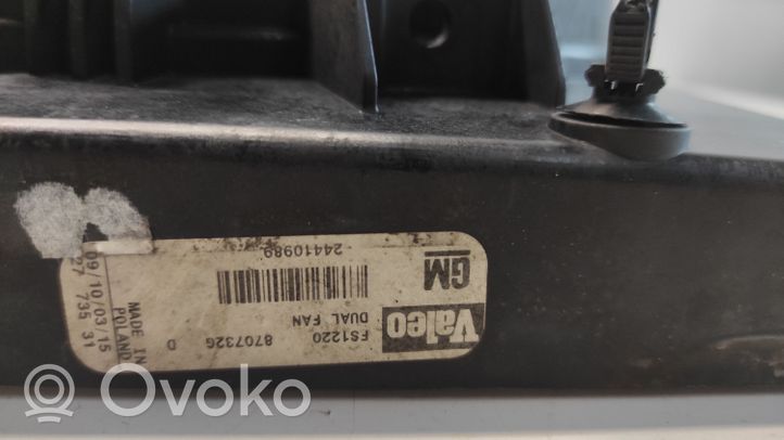 Opel Vectra C Convogliatore ventilatore raffreddamento del radiatore 870732G