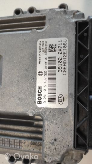 KIA Ceed Sterownik / Moduł ECU 0281015437