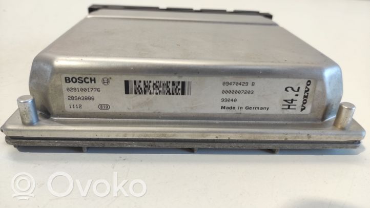 Volvo S80 Calculateur moteur ECU 0211001776