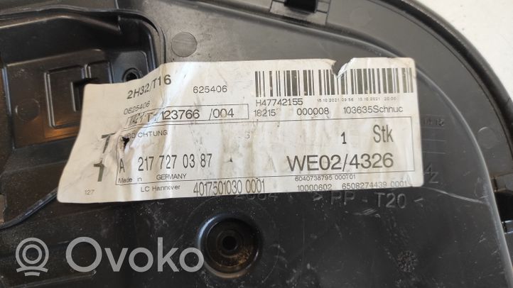 Mercedes-Benz S C217 Inne elementy wykończeniowe drzwi przednich A2177270387