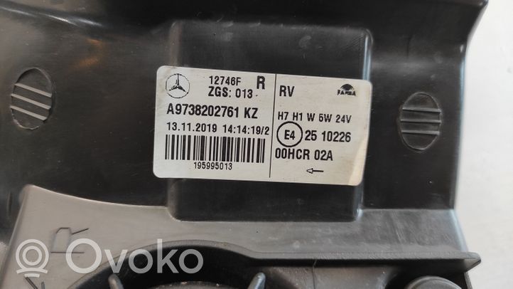 Mercedes-Benz Actros Priekinis žibintas A9738202761