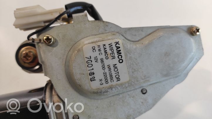 Hyundai Accent Rear window wiper motor 9870022000