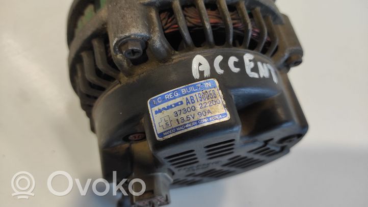 Hyundai Accent Generator/alternator AB190058
