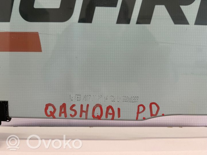 Nissan Qashqai Szyba drzwi przednich 43R001582