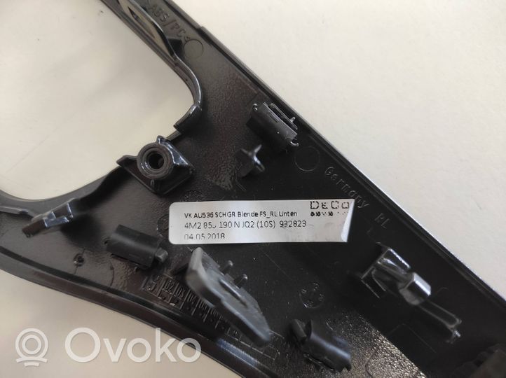 Audi Q7 4M Dashboard glove box trim 4M2853190N