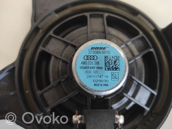 Audi Q7 4M Parcel shelf speaker 4M0035398