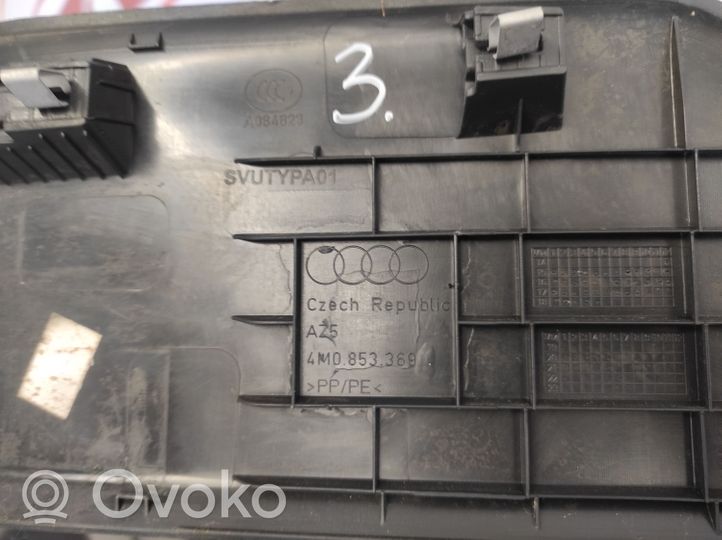 Audi Q7 4M Copertura del rivestimento del sottoporta anteriore 4M0853369C