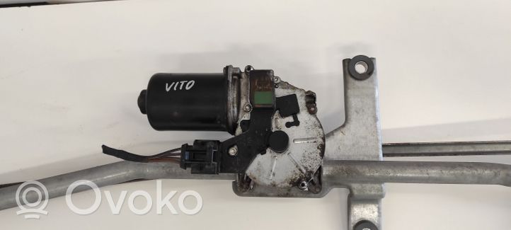 Mercedes-Benz Vito Viano W639 Etupyyhkimen vivusto ja moottori A6398200040