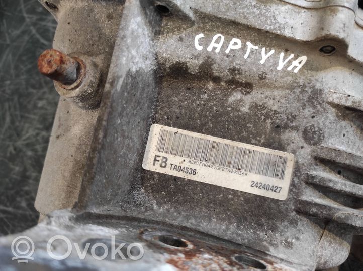 Chevrolet Captiva Gearbox transfer box case 24240427