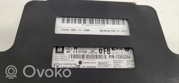 Opel Astra J Moduł / Sterownik Bluetooth 1002112886