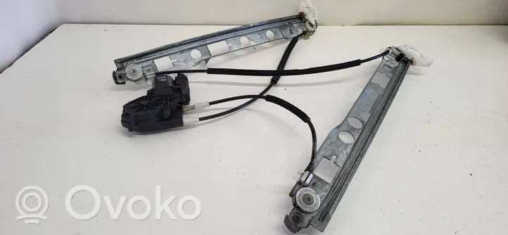 Renault Megane II Front door window regulator with motor 400791L