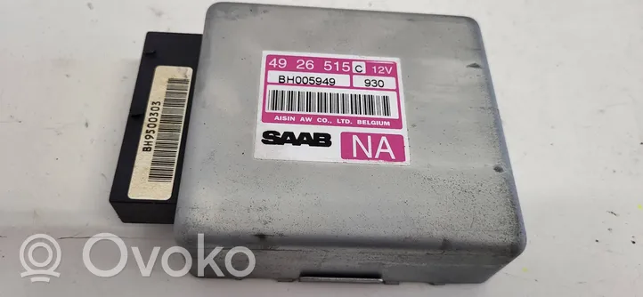 Saab 9-5 Module de contrôle de boîte de vitesses ECU 4926515C