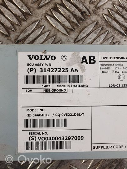 Volvo V40 Centralina antenna 31427225AA