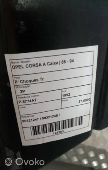 Opel Corsa A Stoßstange Stoßfänger 