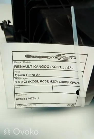 Renault Kangoo I Ilmansuodattimen kotelo 