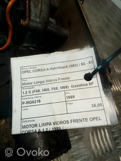 Opel Corsa A Motor del limpiaparabrisas 