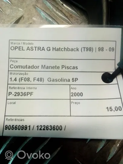 Opel Astra G Altri interruttori/pulsanti/cambi 