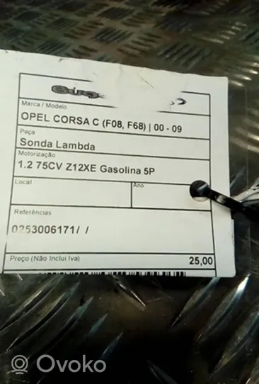 Opel Corsa C Liikehälyttimen anturi 
