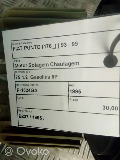 Fiat Punto (176) Pulseur d'air habitacle 