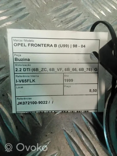 Opel Frontera B Signal sonore 