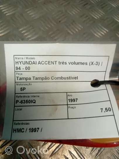 Hyundai Accent Fuel tank cap 